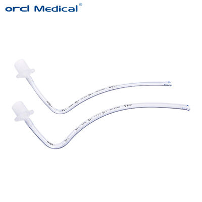 Tıbbi PVC Tek Kullanımlı Yumuşak Kelepçesiz Burun Rae tüpü Burun Preformed Endotracheal tüp dağıtıcısı