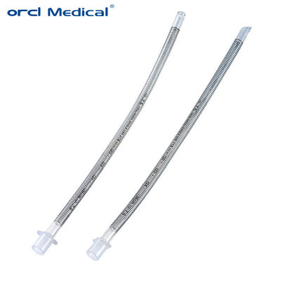 Tıbbi Tek kullanımlık PVC Kelepçesiz 2.0mm - 10.0mm Güçlendirilmiş Zırhlı Endotracheal Tüp Toptan Fiyat