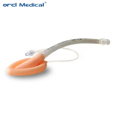 Yeniden kullanılabilir silikon takviyeli LMA tıbbi tek kullanımlık PVC laringeal maske hava yolu #1-5 #Boyutlar Fabrika Fiyatı