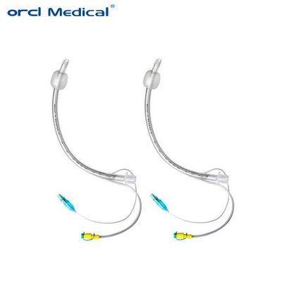 Tıbbi Tek kullanımlık PVC Yumuşak Esnek Endotrakeal Tüp