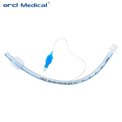 Çin Tedarikçi Tıbbi Ürünler Tek kullanımlık Standart Endotrakeal Tüp / Kelepçeli Endotrakeal Tüp