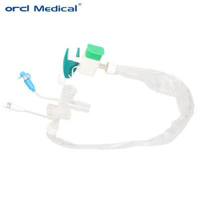 Şeffaf Emik Kateter Tüpleri Büyüklükler Yetişkin / 72 saat / Tracheostomy Tüp 12 Fr Oem