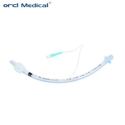 Tıbbi Tek kullanımlık PVC malzemesi Çıkar ve kelepçeli Tek kullanımlık Endotracheal tüp farklı boyutlarda