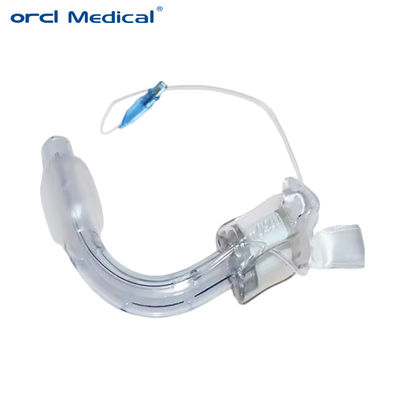 Tıbbi Güçlendirilmiş Tracheostomy Tübü Bir Kefli veya Kefsiz Tek kullanımlık Tracheostomy Tübü