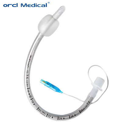 3.0mm- 9.5mm Tıbbi Kelepçeli Güçlendirilmiş Yüksek Hacimli PVC Endotrakeal Tüp Fabrikası Tedarikçisi