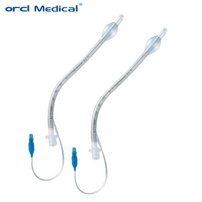 Tıbbi olarak güçlendirilmiş endobronşyal endotraheal tüp PVC kelepçeli / kelepçesiz güçlendirilmiş endotraheal tüp tedarikçisi