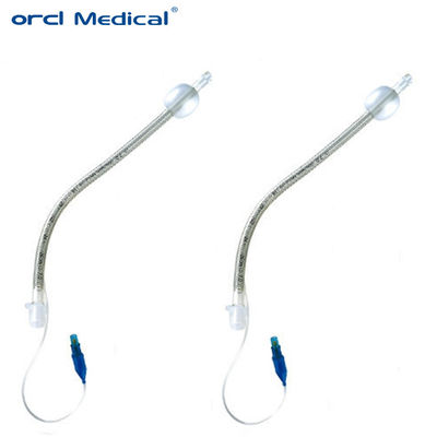 Tek kullanımlık Traheal Cannula Düşük basınçlı kelepçeli Endotraheal Tube