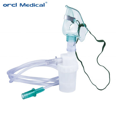 CE & ISO Nebulizer Mask Kit ile Tek kullanımlık PVC Oksijen Teslim Maske