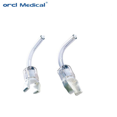 Tıbbi Kalite PVC Tracheostomy Tube Cerrahi malzemeler için kelepçesiz