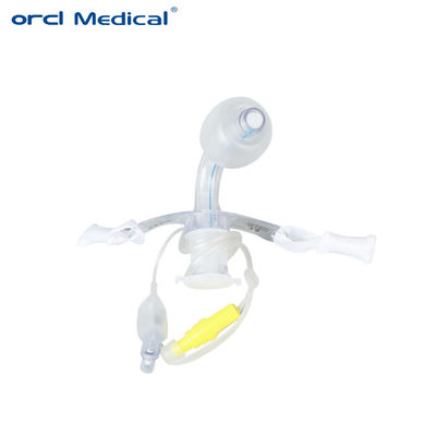Güvenlik Tıbbi Tek kullanımlık Tracheostomy Tube Yüksek Hacimli Subglottik Emme Tüpü
