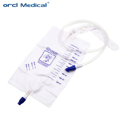 Klinik Üroloji Tek Kullanımlık Tıbbi PVC İdrar Drenaj Torbaları Örnekleme Portu Üreticisi