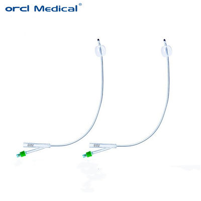 Orcl Silikon Tek Kullanımlık Tıbbi Üç Yollu Lateks Foley Kateter Kiti