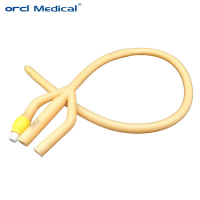 Tek kullanımlık 3 Way FR6-FR30 İdrar Kateteri Tıbbi Silikon Foley Kateteri Toptan Satıcı