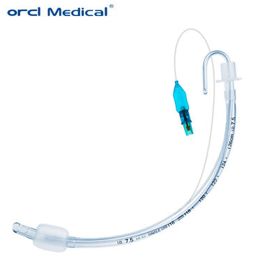5.5 - 10.0 Ön yüklü Stylet Kelepçesiz Standart Tıbbi Güçlendirilmiş Endotracheal Tüp Fabrika Tedarikçisi