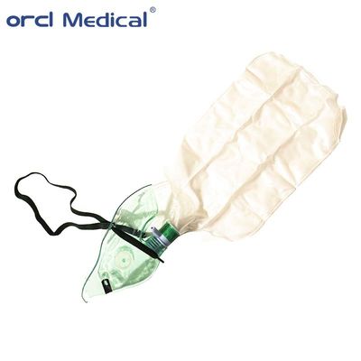 Fabrika Üreticileri Cerrahi Non-rebreathing Oksijen Yüz Maskesi/maskeleri Oksijenli Tıbbi Sarf Malzemeleri Tedariki