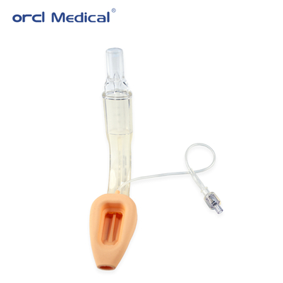 Fabrika Üretim ve Ticaret Tıbbi Çift Lumen Silikon Laryngeal Maske Hava yolu #2-5 Boyutlar CE ISO Onaylı