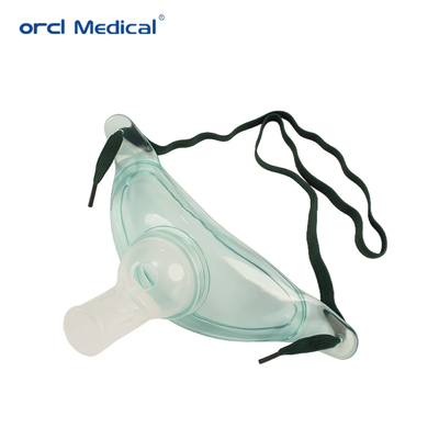 Tıbbi tüketici Tek kullanımlık Tıbbi PVC Hafif Kolaylık Oksijen Tracheostomy Maske