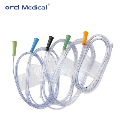 Yüksek Kaliteli Tıbbi Pvc Silikon EOS Dezenfekte Etme Tipiyle Mide Kateteri